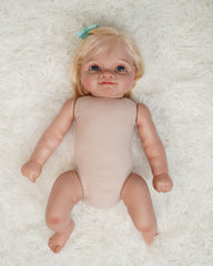 Aloenka - 20" Reborn Baby Dolls Cute Smile Newborn Girl with Real-Looking Skin - Vacos Designed