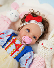 Teddy - 20" Reborn Baby Dolls Sweet Smile Newborn Girl - Vacos Designed
