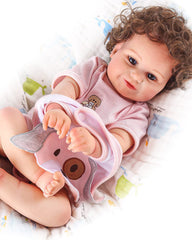Kaydora - 20" Reborn Baby Dolls Sparkling New Lovely Realistic Newborn Girl with Chubby Face
