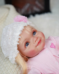 Kia - 20" Lifelike Reborn Baby Dolls Handmade Realistic Newborn Girl Toys