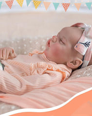 Persis - 18" Reborn Baby Dolls Endearing Sleeping Newborn Girl with Cloth Body