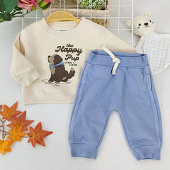 (Buy 1 get 1 at 50% off) Long Sleeve Top and Long Pants Set Clothes for 18"-24" Reborn Baby Dolls