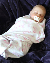 Luna - 20" Reborn Baby Dolls Lovely Sleeping Newborn Girl with Hand-painted Hair