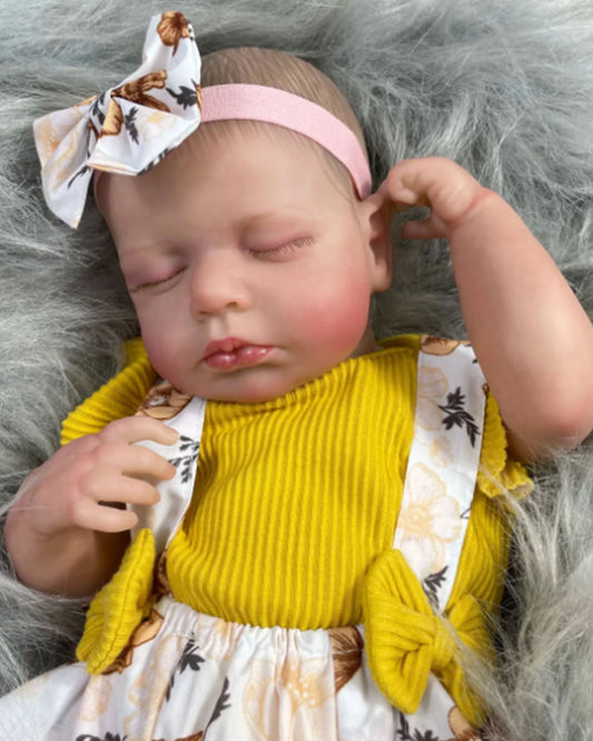 Peregrine - 20" Reborn Baby Dolls Handmade Fantasy Cloth Body Baby Girl Doll