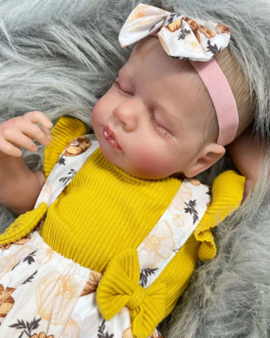 Peregrine - 20" Reborn Baby Dolls Handmade Fantasy Cloth Body Baby Girl Doll