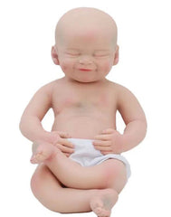 Jayden - 20" Full Silicone Reborn Baby Dolls Sleeping Smile with Cute Dimple Toddlers Boy