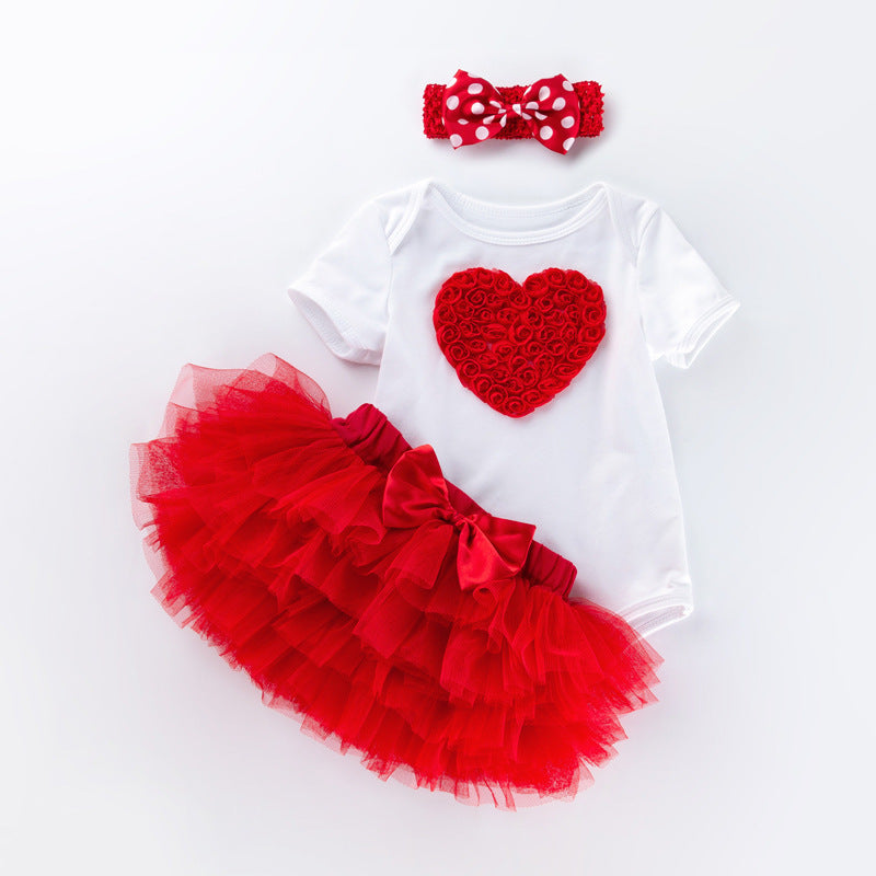 (Buy 1 get 1 at 50% off) Layered Chiffon Skirt set for 24" Reborn Baby Dolls