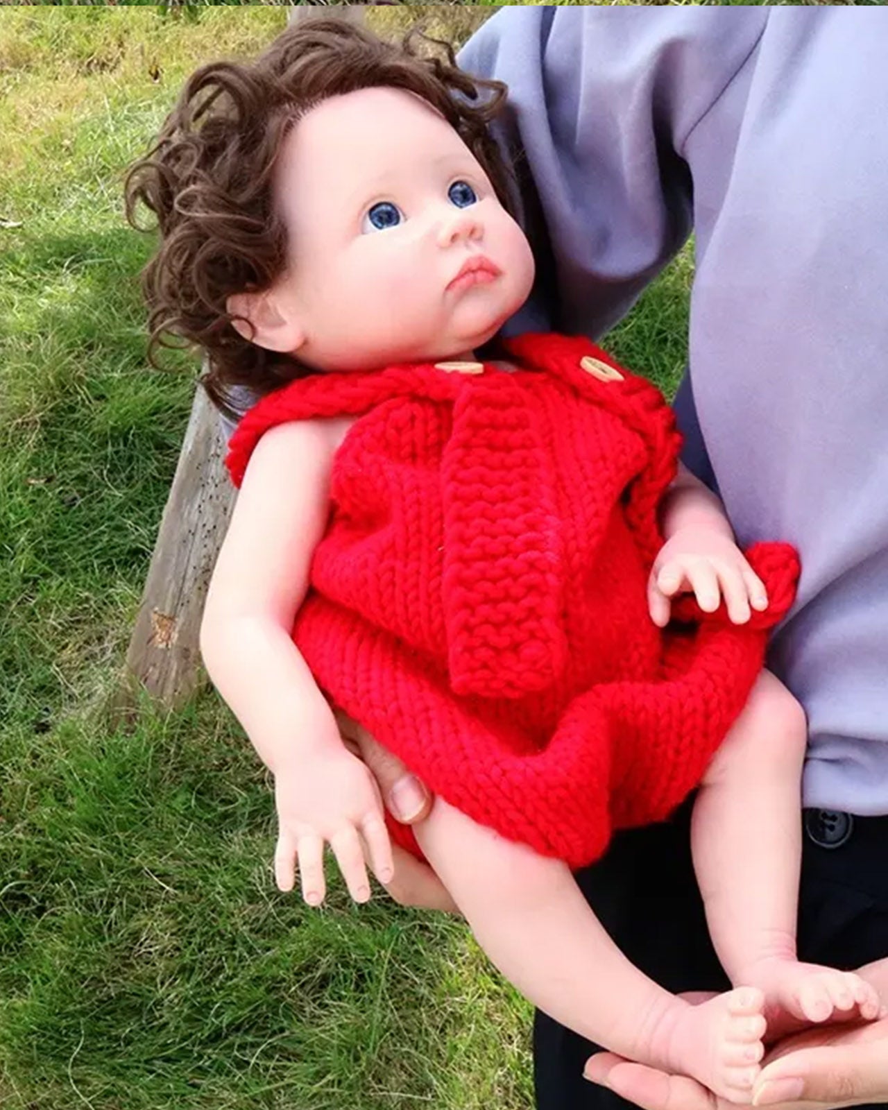 Maddy - 18" Full Silicone Reborn Baby Dolls Soft chubby Newborn Girl With Handmade Lifelike Painted