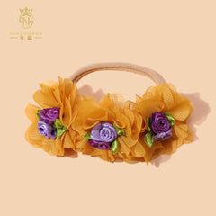 Mesh floral Hairband for Reborn Baby Dolls