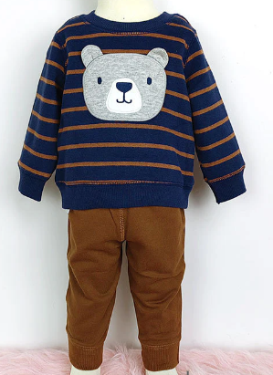 Little Grey Bear Set for 24“ Reborn Born Baby
