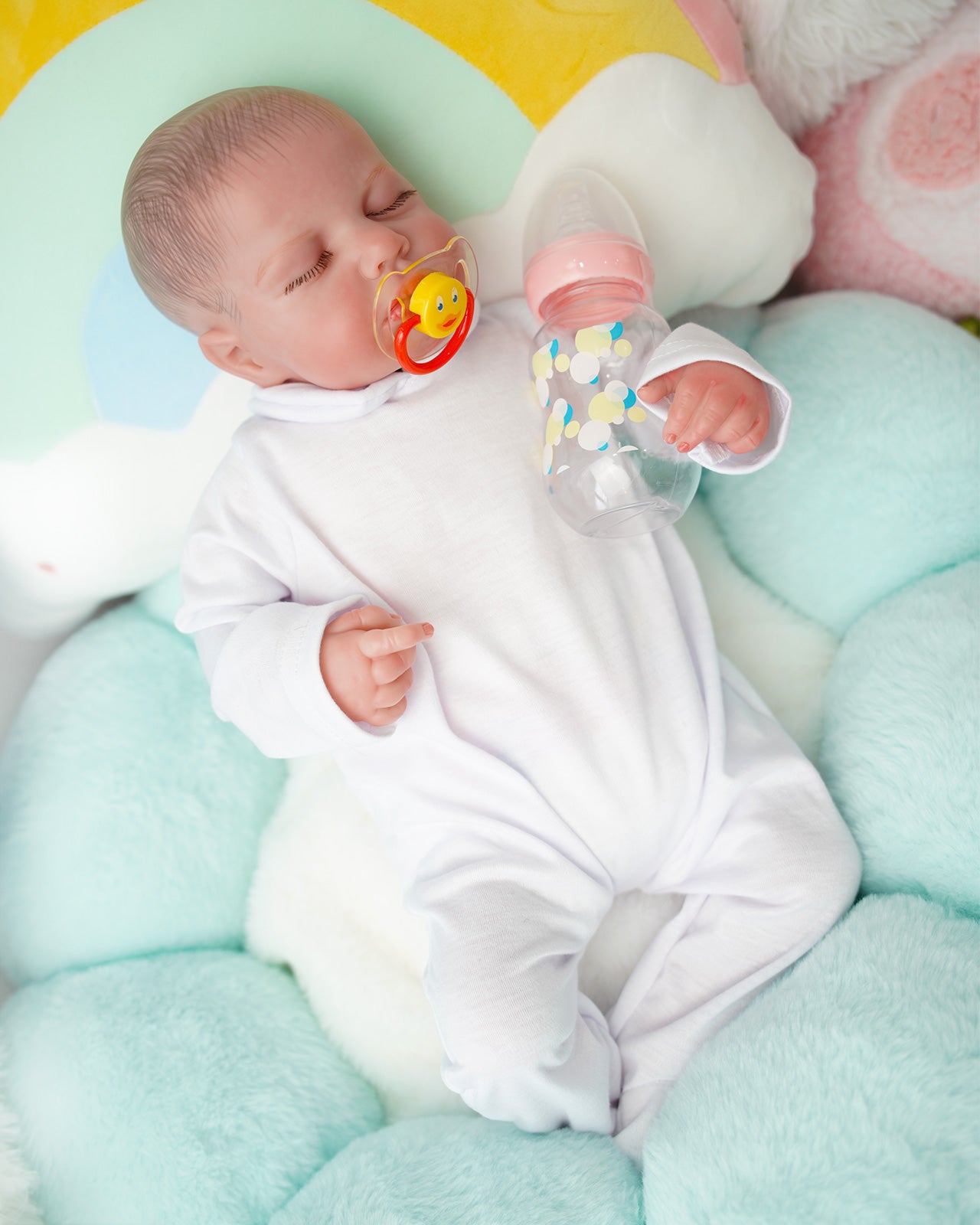 LouLou - 20" Reborn Baby Doll Realistic Sleeping Newborn Boy that Look Real