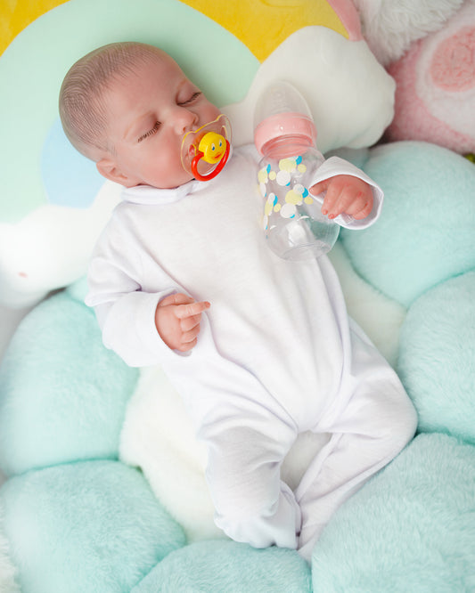 LouLou - 20" Reborn Baby Doll Realistic Sleeping Newborn Boy that Look Real