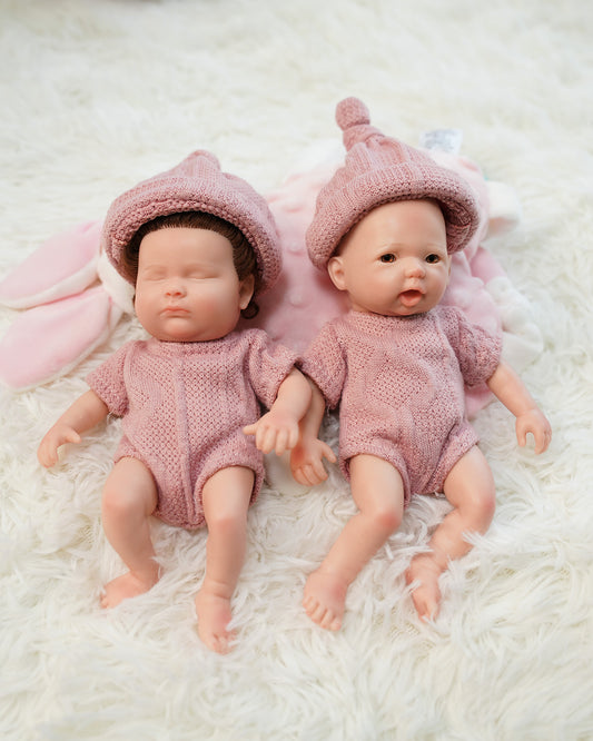 Jodie - 8" Full Silicone Reborn Baby Dolls Look Like a Realistic Baby with a Soft and Elastic Texture