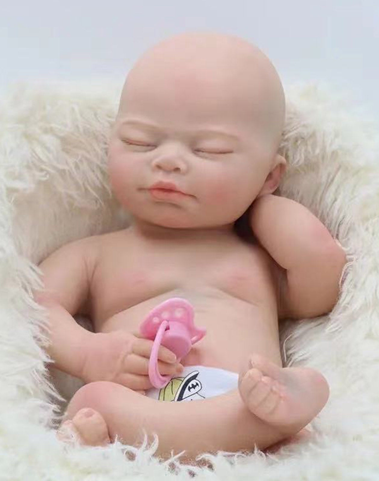 Tristan - 20" Full Silicone Reborn Baby Dolls Sleeping Handmade Toddlers Boy with Soft Body