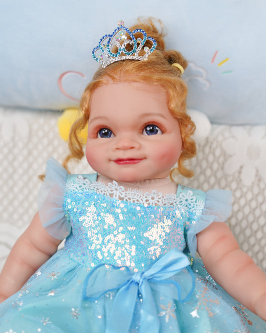 Rafi - 20" Reborn Baby Dolls Girl Lifelike Newborn Baby Dolls with Weighted Soft Vinyl Body, Adorable Realistic Reborn Dolls