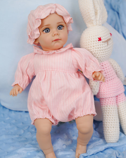 Fernanda - 14" Reborn Baby Doll with Elegant Dress