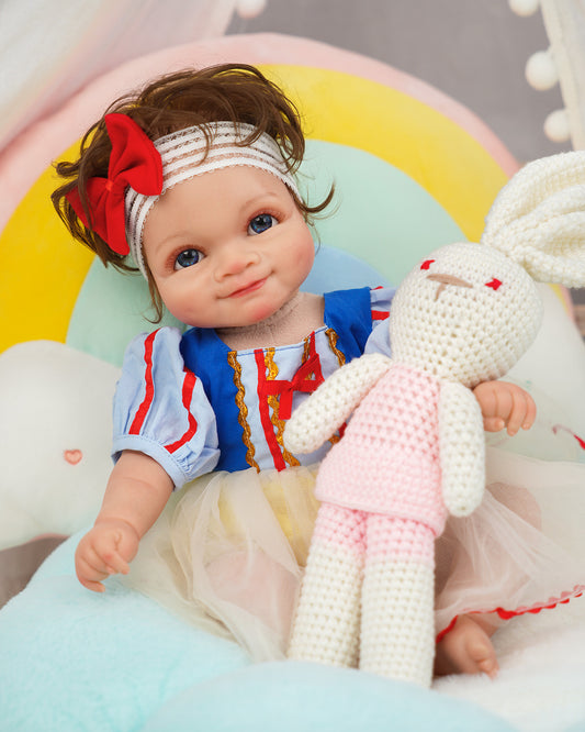 Teddy - 20" Reborn Baby Dolls Sweet Smile Newborn Girl - Vacos Designed