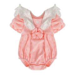 (Buy 1 get 1 at 50% off) Baby Girl Pink Romper Suit for 17"-20" Reborn Baby Dolls