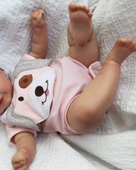 Romy - 20" Reborn Baby Doll Cute And Innocent Newborn Girl with Plump and Chubby Limbs