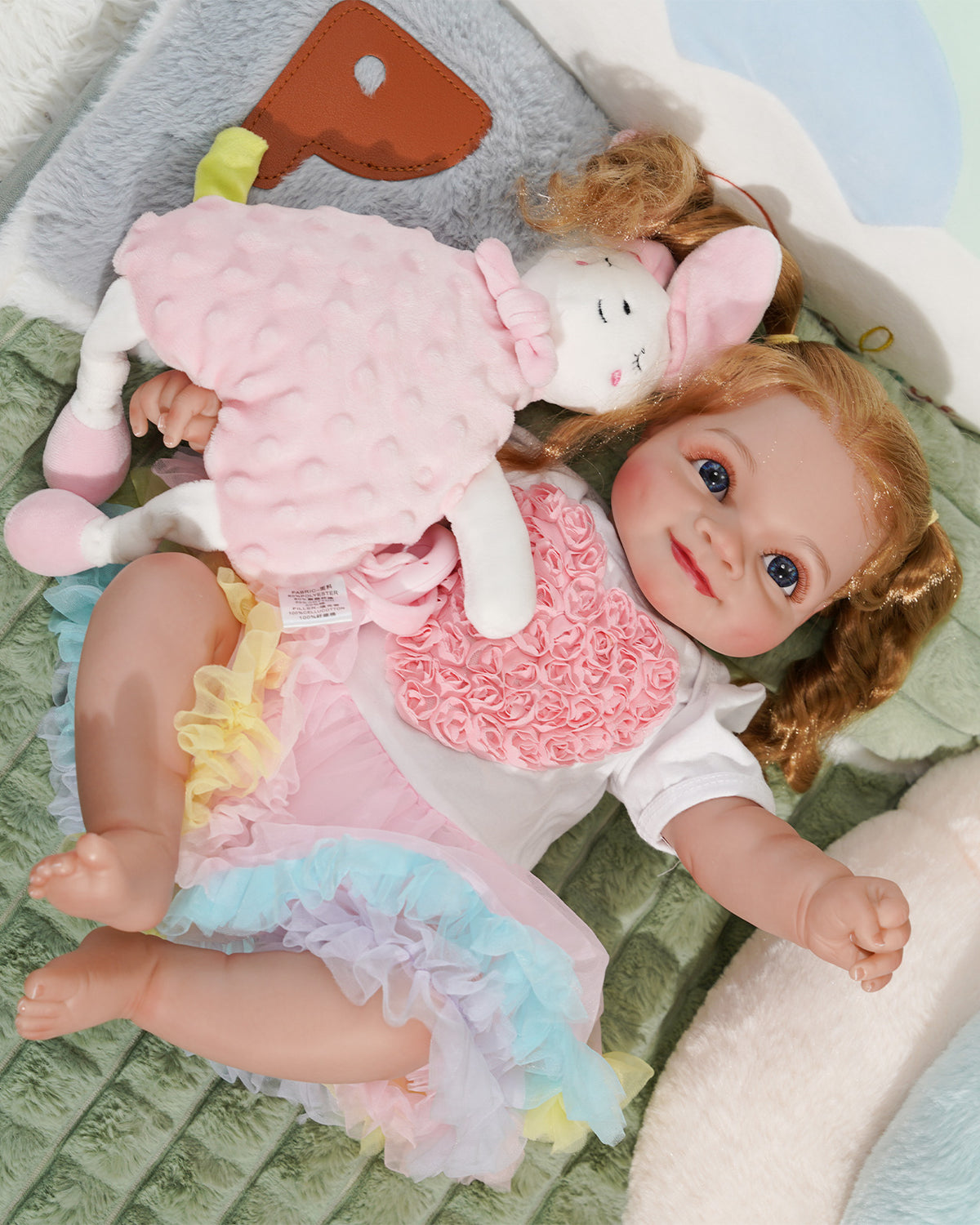 Lolita - 20" Reborn Baby Doll Realistic Baby Doll Poseable Smiling Real Life Baby Dolls