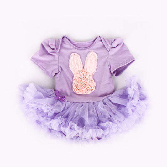 Purple Bunny Outfit for 20"-22" Reborn Baby Doll