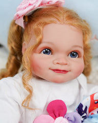 Roberta - Reborn Baby Dolls Toddler Girls - 20" Lifelike Baby Doll Look Real Realistic Newborn Baby Gift Toys for Kids Age 3+