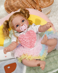 Lolita - 20" Reborn Baby Doll Realistic Baby Doll Poseable Smiling Real Life Baby Dolls