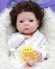 Marissa - 18" Full Silicone Reborn Baby Dolls Realistic-Weighted Newborn Girl With Platinum Silicone Body