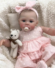 Tomas - 22" Realistic Reborn Baby Doll Fantasy Fashion Doll with Hand-Painted Skin Texture and Soft Cloth Body