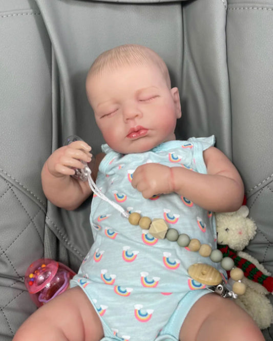 Eulalia - 20" Realistic Sweet Safest Silicone Vinyl Reborn Baby Dolls Girl