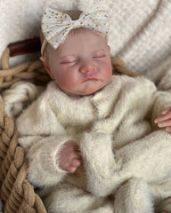 Theodore - 17" Real Life Reborn Newborn Lifelike Body Soft Vinyl Silicone Baby Boy Dolls
