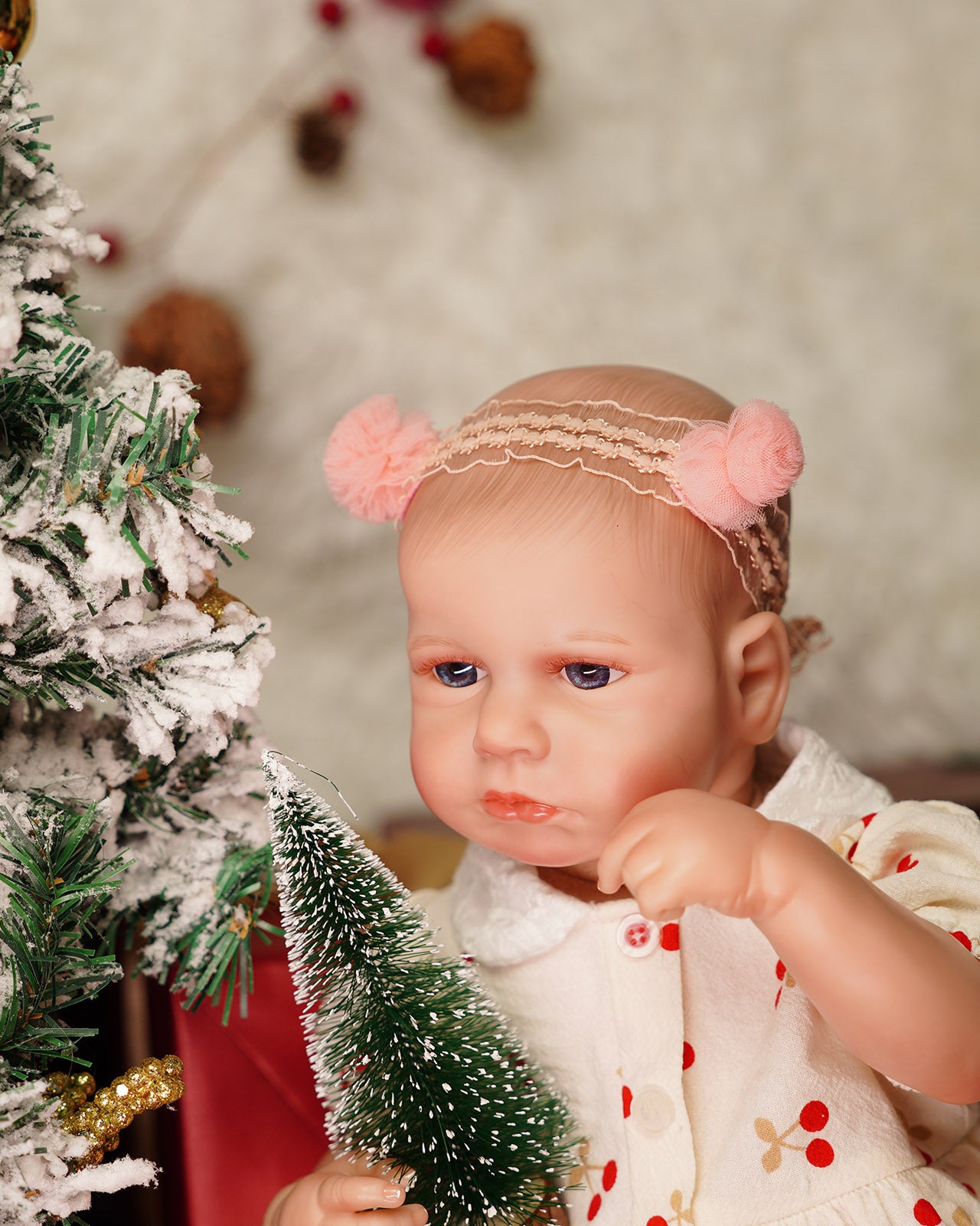 Joanna - 20" Reborn Baby Dolls Cherubic Cute Newborn Girl with 3D-Paint Skin