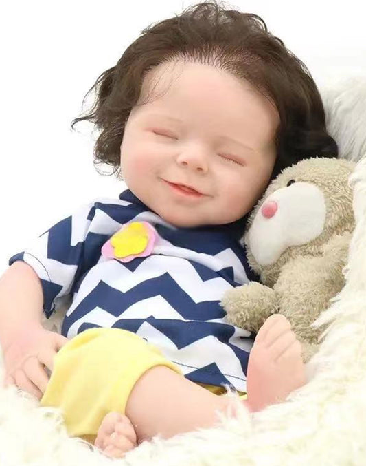 Patrick - 20" Full Silicone Reborn Baby Dolls High-Quality Toddlers Boy with Weighted Body