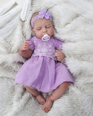 Lily - 20" Reborn Baby Dolls Cute Lively Newborn Girl With Plump Cheeks