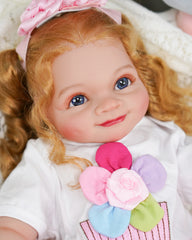 Annette - 20" Lifelike Reborn Baby Dolls Girl Realistic-Newborn Baby Doll Cloth Body