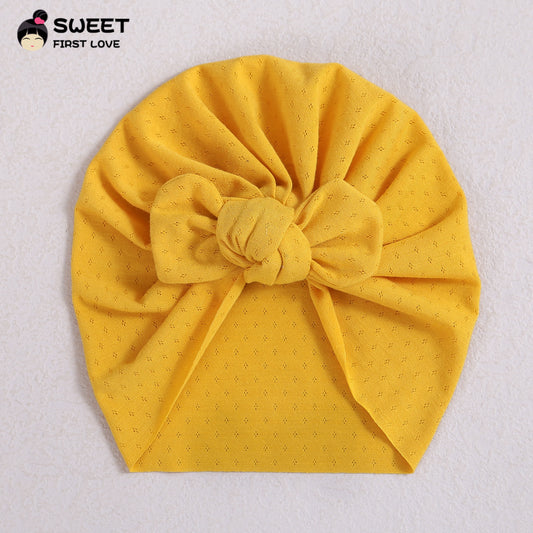 (Buy 1 get 1 at 50% off) Bow Knotted Turban Hats for Reborn Baby Dolls