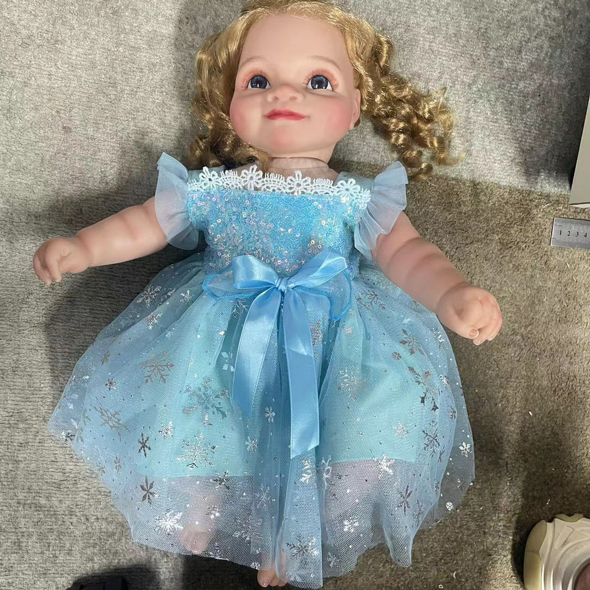 Gema - 20" Realistic Reborn Baby Dolls Real Looking Lifelike for Girls Handmade Weighted Newborn Girl Doll