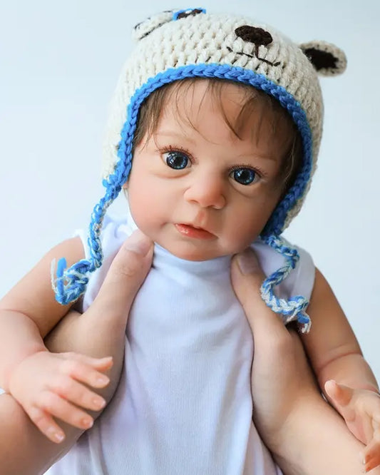 Gonzalo - 20" Reborn Baby Dolls That Look Real With Realistic Skin, Vinyl Limbs and Cloth Body Boy