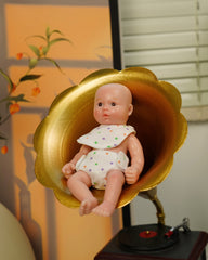 Ange - 6" Full Silicone Reborn Baby Dolls Realistic Newborn Baby with a Soft and Elastic Texture