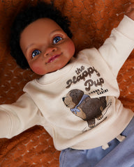 Asuman - Black Reborn Baby Dolls - 20 Inch African American Realistic Reborn Boy, Lifelike Newborn Doll That Look Real Weighted Soft Body