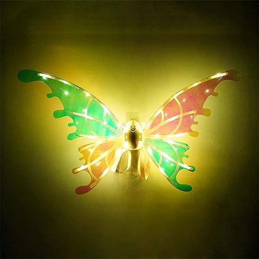 (Buy 1 get 1 at 50% off) Electric Angel Butterfly Wings, Elf Luminous Wings For Kids Dog With Music