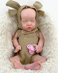 Nicole - 18" Full Silicone Reborn Baby Dolls High-Quality Toddler Girl with Elastic and Supple Body