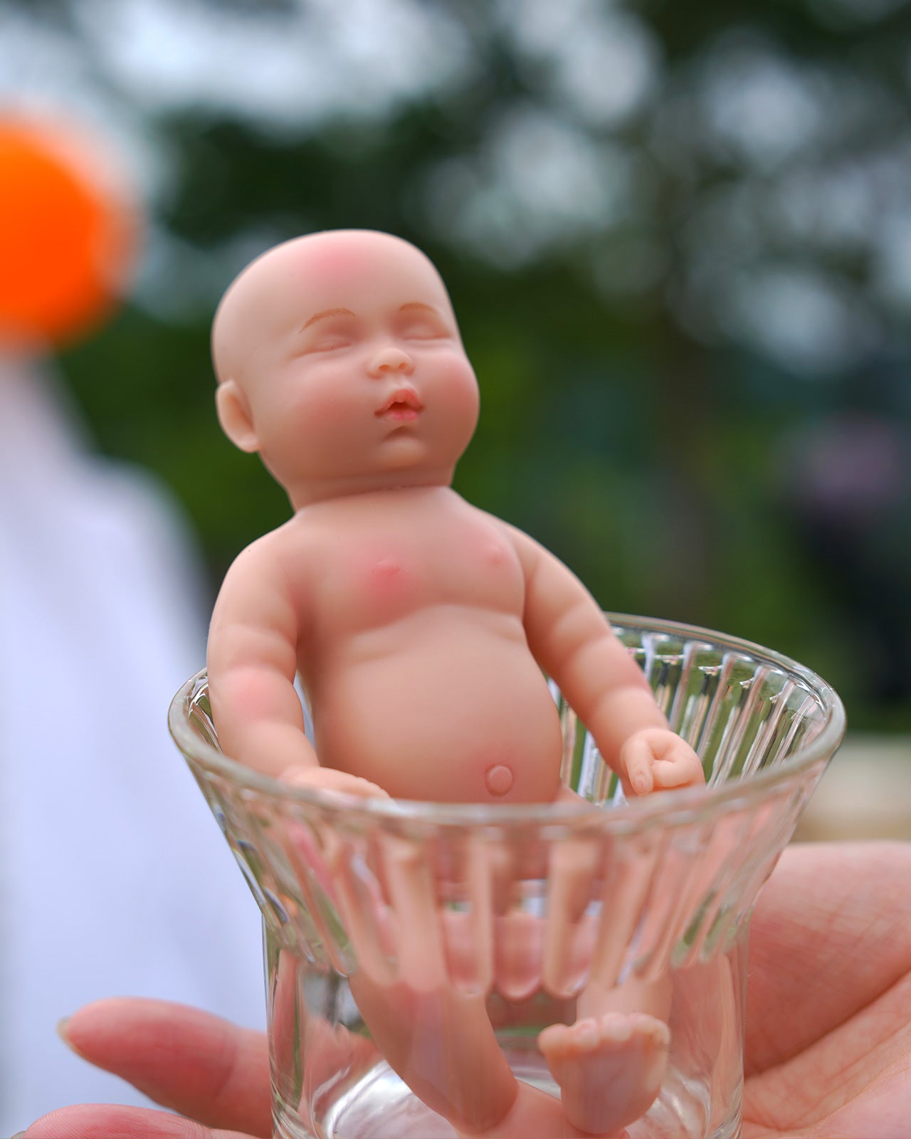 Lvy - 6" Full Silicone Reborn Baby Dolls Bouncy Newborn Girl With Flexible Waterproof Body