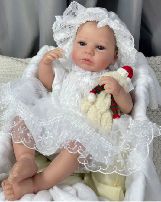 Isolde - 20" Reborn Baby Dolls Lifelike Baby Girl Truly Real Lifelike & Realistic Weighted Body