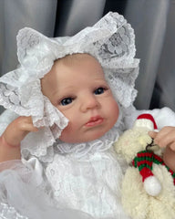 Isolde - 20" Reborn Baby Dolls Lifelike Baby Girl Truly Real Lifelike & Realistic Weighted Body