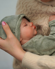 Levi - 17" Reborn Baby Dolls Angelic Sleeping Newborn Boy With Moist And Soft Baby Lips