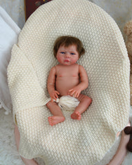 Sophia - 18" Reborn Baby Dolls Tiny Puckered Mouth Newborn Girl With Porcelain-like Complexion