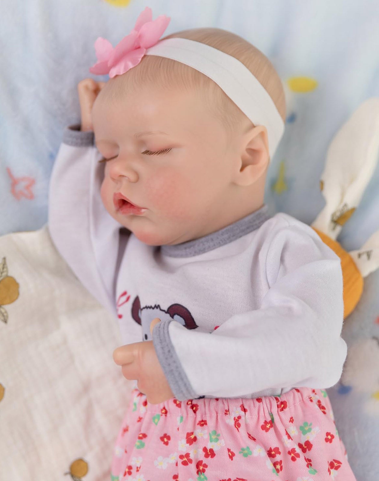 Marcia - 18" Reborn Baby Dolls Realistic Playful Newborn Girl with 3D-paint Skin