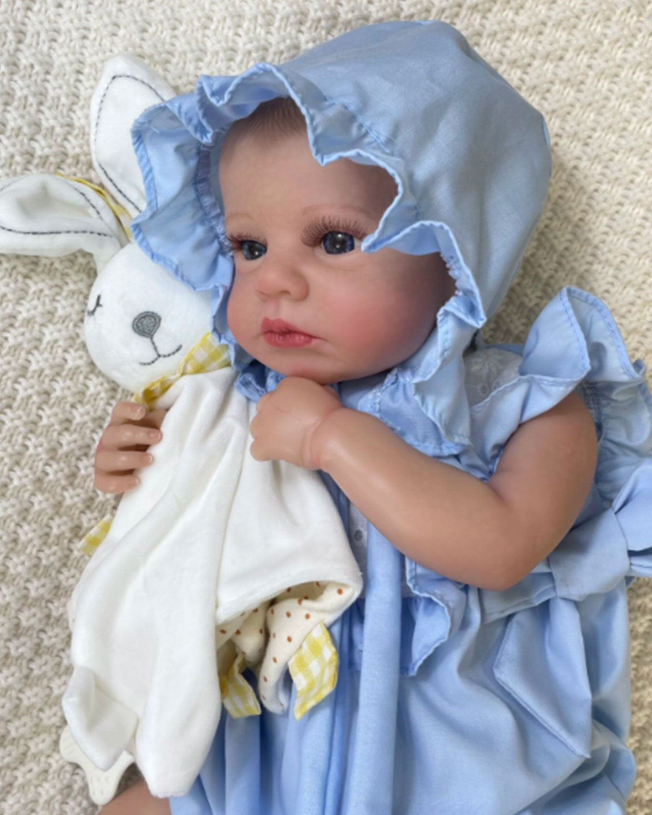 Octavius - 20" Reborn Baby Dolls Realistic Lifelike Adorable Eyes Opened Newborn Girl