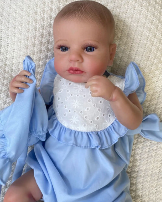 Octavius - 20" Reborn Baby Dolls Realistic Lifelike Adorable Eyes Opened Newborn Girl